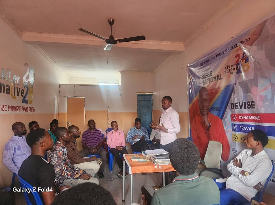 S.G. Richard Omanyondo s'adresse aux membres